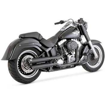 TwinSlash PCX ツインスラッシュ 3インチ スリップオン ブラック マフラー 1801-1529 Vance&Hines