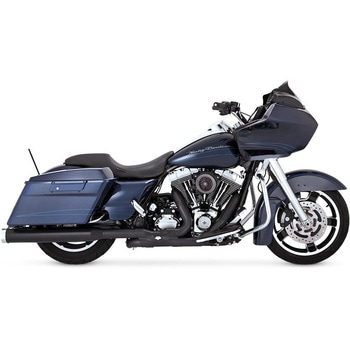 PowerDuals パワーデュアルズ ヘッドパイプ ブラック マフラー 1802-0320 Vance&Hines