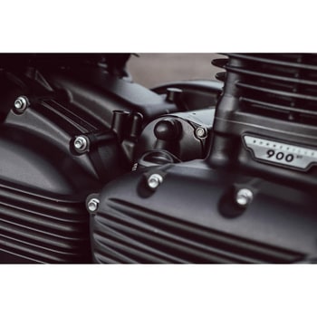 オイルフィラーキャップ BUZZSAW ブラック OCP_0001 - モートーン