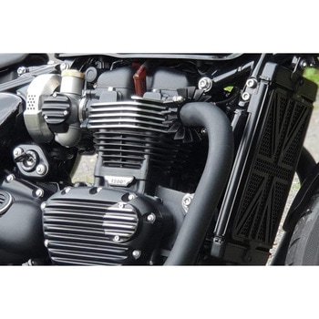 エキゾーストクランプ フィン ブラック MMU504 モートーン