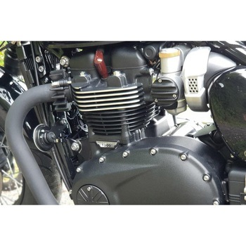 エキゾーストクランプ フィン ブラック MMU504 モートーン