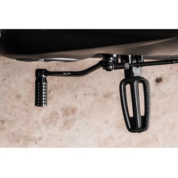 シフトペダルペグ リブ ブラック GSS004 - モートーン