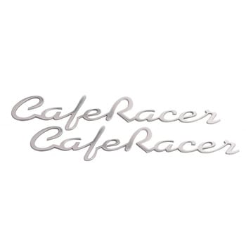 エンブレム CAFE RACER アルミ ポリッシュ 2XSNG009W モートーン