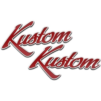 エンブレム KUSTOM アルミ 2XSNG030 モートーン
