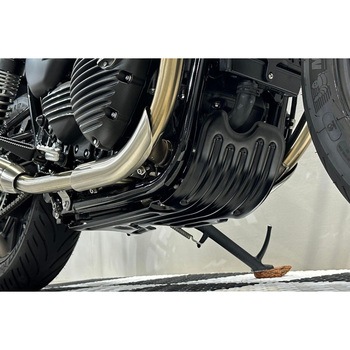 アンダーガード DEFENDER アルミ ブラック MTE139 モートーン