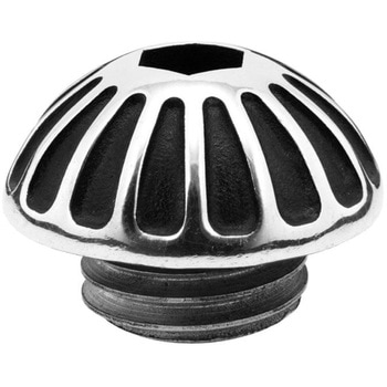 オイルフィラーキャップ ROSWELL ブラック/ポリッシュ MMU055 - モートーン