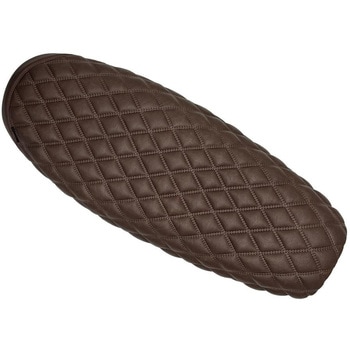 シート BLACKADDER ダイヤモンドステッチ タバコブラウン MSM036 モートーン