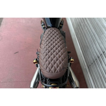 シート BLACKADDER ダイヤモンドステッチ タバコブラウン MSM036 モートーン