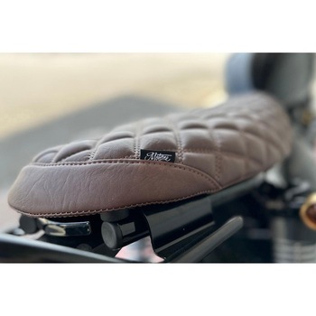 シート BLACKADDER ダイヤモンドステッチ タバコブラウン MSM036 モートーン