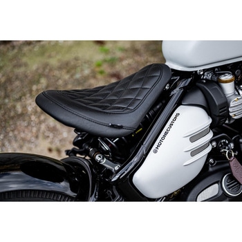 シート KING COBRA ダイヤモンドステッチ ブラック MSM030 - モートーン