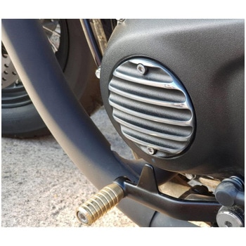 クラッチバッジ リブ ブラック/ポリッシュ MMU036 - モートーン