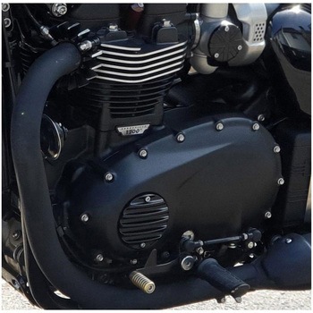 クラッチバッジ リブ ブラック MMU037 モートーン