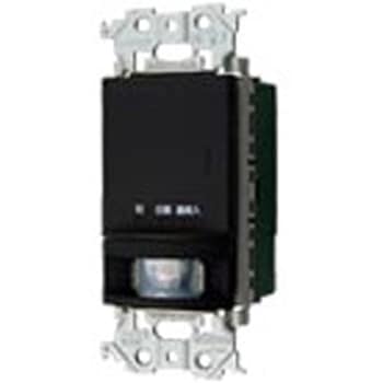 アドバンスシリーズ熱線センサ付自動スイッチ マットブラック - Panasonic(パナソニック)