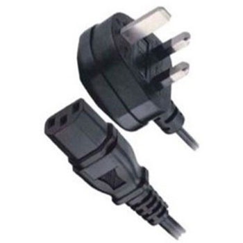 電源ケーブル(ACコード)英国イギリス用 3P-3P BSI規格適合品 トキトレーディング