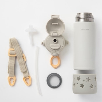 ベビーストローマグ ベルト付 ピーコック魔法瓶工業