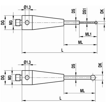 ストレートスタイラス レニショー
