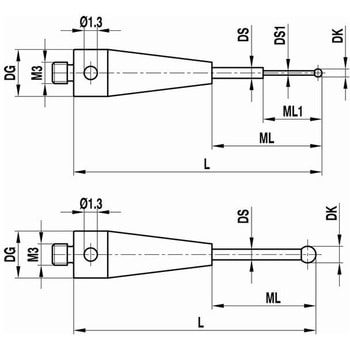 ストレートスタイラス レニショー