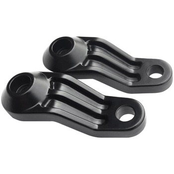 リアウインカーステー TRILINE リアショックマウント M8/M10用 ブラック MMU005 モートーン