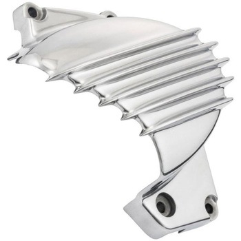 スプロケットカバー リブ ポリッシュ MMU089 モートーン