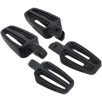 フットレスト フロント/リア用 ブラック MMU500 - モートーン