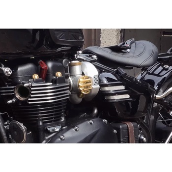 スロットルボディカバー リブ ブラス MMU508 モートーン