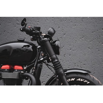フォークシュラウド ウインカーステーセット SPATZ M8用 Φ47 MMU616+MMU596 モートーン