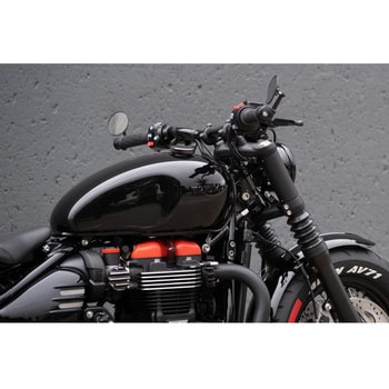 フォークシュラウド ウインカーステーセット SPATZ M8用 Φ47 MMU616+MMU596 モートーン