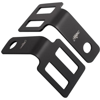 リアウインカーステー シート下マウント M10用 ブラック PTS001B モートーン