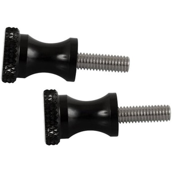 シートボルト 28mm アルミ ブラック OTS002B - モートーン