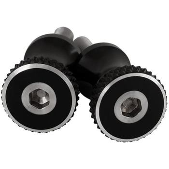 シートボルト 28mm アルミ ブラック OTS002B - モートーン