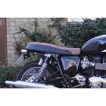 シート コンフォート ダイヤモンドステッチ ブラック/ブラウン MSM007 モートーン