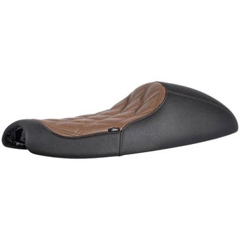 シート カフェスタイル ダイヤモンドステッチ ブラック/ブラウン MSM008 モートーン