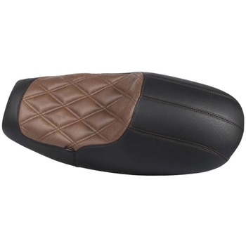 シート カフェスタイル ダイヤモンドステッチ ブラック/ブラウン MSM008 モートーン