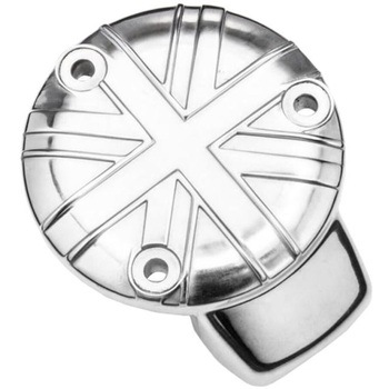 スロットルボディカバー ユニオンジャック ポリッシュ MMU008 モートーン