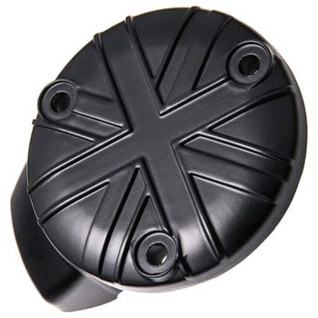 スロットルボディカバー ユニオンジャック ブラック MMU012 - モートーン