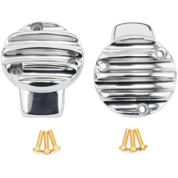 スロットルボディカバー リブ ポリッシュ MMU015 モートーン