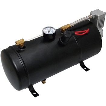 12v コンプレッサー　ヤンキーホーン　JETイノウエ　エアータンク ジェットイノウエ JET 12V エアコンプレッサー一体型 ポンプ