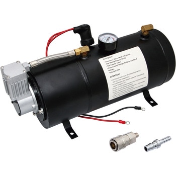 12v コンプレッサー　ヤンキーホーン　JETイノウエ　エアータンク ジェットイノウエ JET 12V エアコンプレッサー一体型 ポンプ