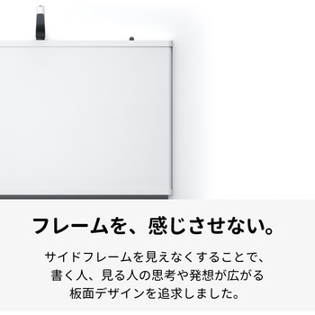 ホワイトボード クリエイティブボード CB+(組立サービスなし) - プラス(VISION)