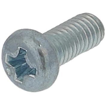 M4x10 (+)ナベ頭小ねじ(鉄/ユニクローム)(パック品) OHSATO(大里) 14604960