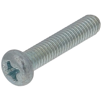 M4x20 (+)ナベ頭小ねじ(鉄/ユニクローム)(パック品) OHSATO(大里) 14604978