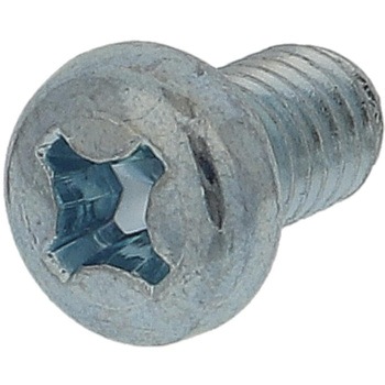 M6x10 (+)ナベ頭小ねじ(鉄/ユニクローム)(パック品) OHSATO(大里) 14605179