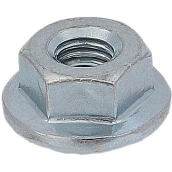 フランジナット セレート付き(鉄/ユニクローム)(パック品) OHSATO(大里)