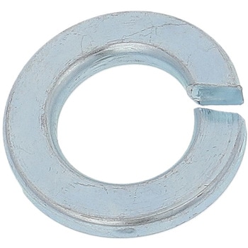 ばね座金(スプリングワッシャー) 2号 ウイットねじ(鉄/ユニクローム)(パック品) OHSATO(大里)