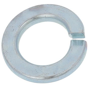 ばね座金(スプリングワッシャー) 2号 ウイットねじ(鉄/ユニクローム)(パック品) OHSATO(大里)