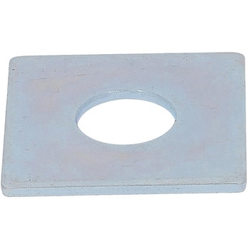 角ワッシャー 小形(鉄/ユニクローム)(パック品) OHSATO(大里)