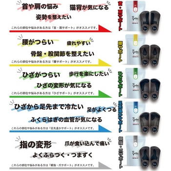 ゲンテンインソール 腰サポート リフレ