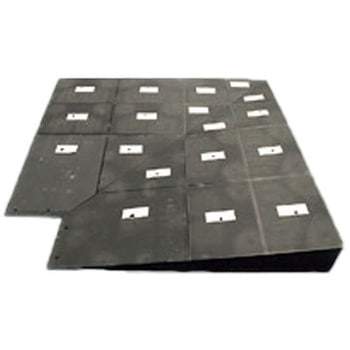 OAフロア スロープ入隅 フクビ化学