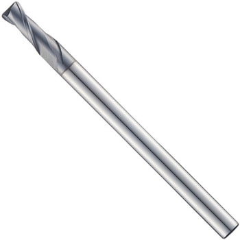 AlCrNコート2枚刃超硬ラジアスエンドミル WIDIN