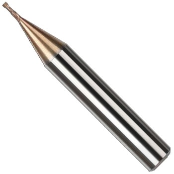 Wコート2枚刃超硬スクエアエンドミル(Φ3シャンク) WIDIN